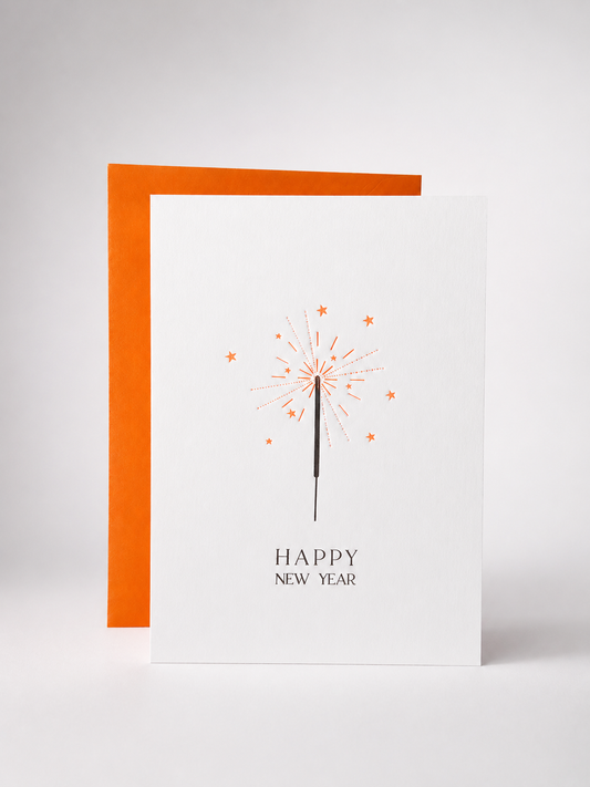 Grußkarte „HAPPY NEW YEAR“