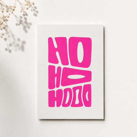 Postkarte "HoHoHooo"