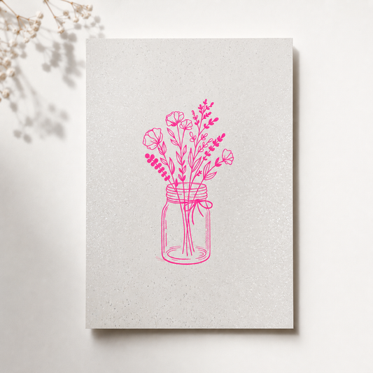 Postkarte "Flower"